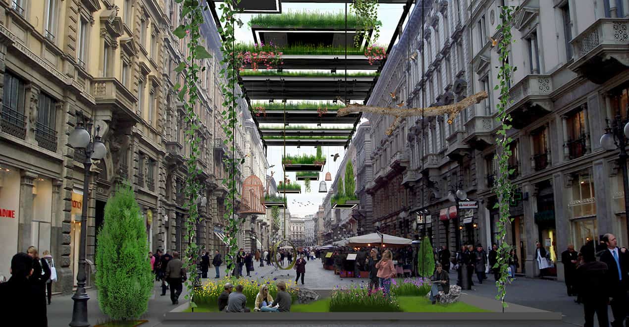 Domus academy urban vision and architectural design Floating-Environments